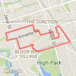 10.3k for a wed route map