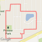 2 mile route route map