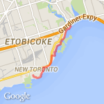 home to bridge  route map