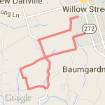 - Run Valley route map