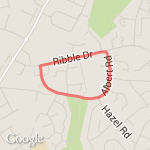 Round the block  route map