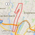 THE RUN FOR THE RACE route map