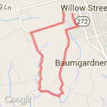 Indian Hill route map