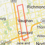 30.5k - York University route map