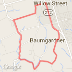 - Radcliffe route map