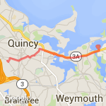 Stodder Neck route map