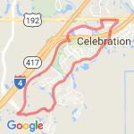Celebration route map