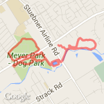 8 miles Meyer/Collins route map