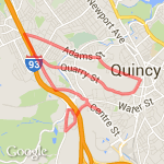 Willard St route map