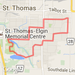 Pinafore Park route map