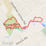 6 miles meyer/collins route map