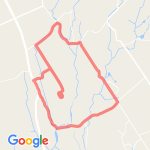 1/4 Easton Marathon route map