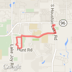 Kathleen Kroger--5.25 miles route map