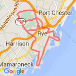 16.5 miles route map