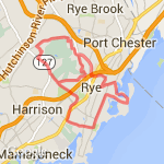 16 Miles from Tim's house route map