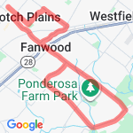 8 mile loop route map