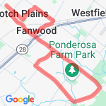 8 mile loop route map