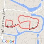 2 milke run route map