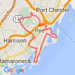 11.86 mile loop route map