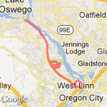 11, not too hilly route map