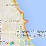 Run to South Beach route map