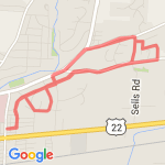 Snider 10k route map