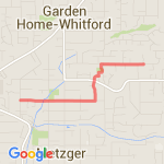 2.43 miles out and back route map