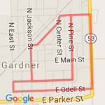sfa 5k route map