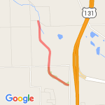 Kal Haven 3.93 mi route map