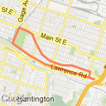 Rosedale Route route map