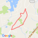 Bolton Rd loop with Barton route map