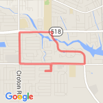 North Apollo route map