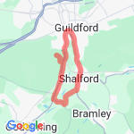 6 miles from HQ route map