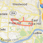 8 Mile Run route map