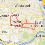 10 Mile Run route map