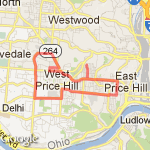 11 Mile Run route map