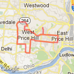 12 Mile Run route map