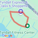 Scavenger Hunt Run route map