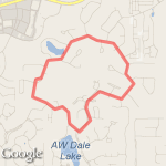 Wynlakes loop route map