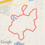 wynlakes long route map