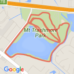 3.2 Mount Trashmore run route map