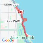Run to South Beach route map
