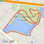 3.12 miles or 5k route map