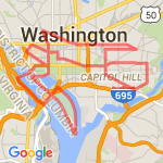 23 mile in DC route map