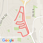 Fairview 5k route map