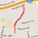 HJI 1-Mile Fun Run route map