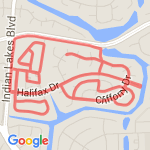 5.93 miles route map