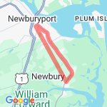 newman road 8 mile route map