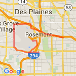 airport - higgins route map