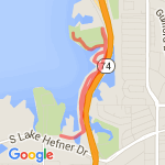 5k Route Bravo route map